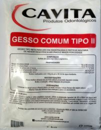 Gesso Pedra Comum Tipo III 1kg - Cavita