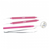 Kit Clínico 4 Peças Rosa - Golgran