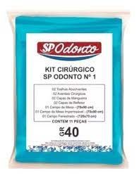 Kit Estéril Campo Cirúrgico Pério GR 40 - SP Odonto 