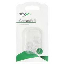 Coroa Transparente Poliéster 5 Unid. - TDV
