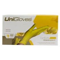 Luva p/ Procedimento Amarela - Uniglove