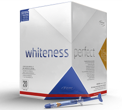 Clareador Whiteness Perfect 16% Kit 5 Seringas